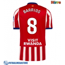 Fotballdrakt Herre Atletico Madrid Pablo Barrios #8 Hjemmedrakt 2026-27 Kortermet